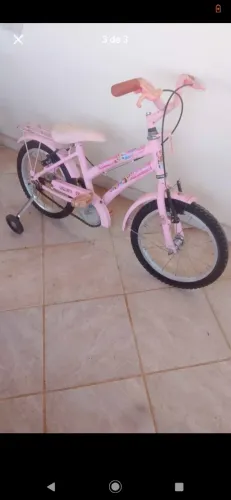 Bicicleta aro 16, só pegar e andar.