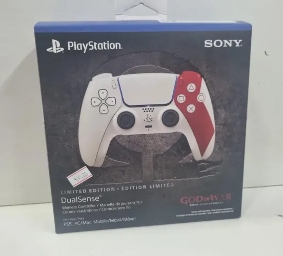 Controle PS5 DualSense God of War Novo Lacrado