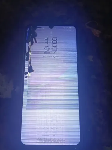 Samsung A07 tela quebrada