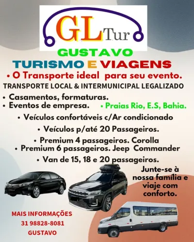 Aluguel de van com motorista BH e região.