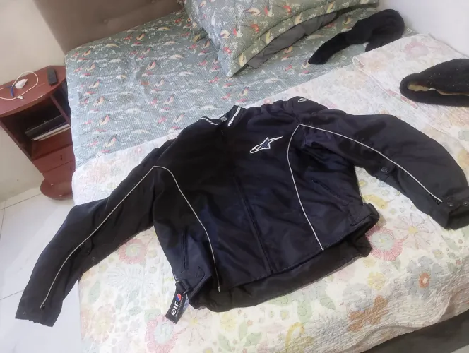 Jaqueta para motoqueiro 
