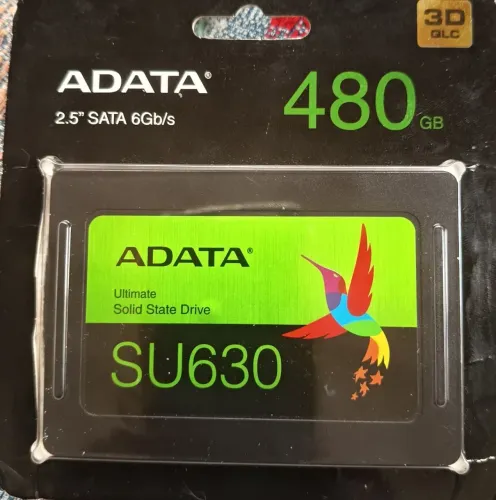 SSD Adata 3 D 480 GB (novo)