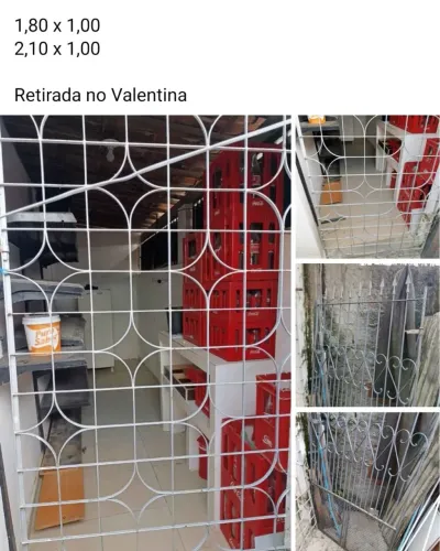 Duas grades pra porta ou portão 