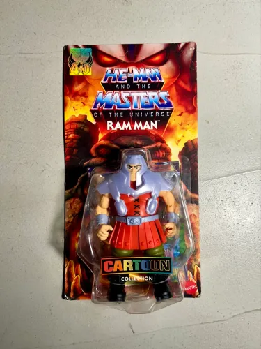 Ram Man / Aríete Cartoon Collection - Masters of Universe He-man Motu Mattel