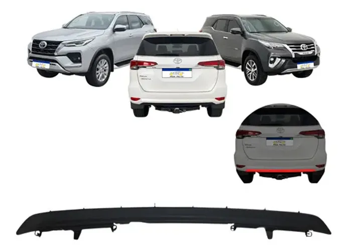 Spoiler Aplique Traseiro Sw4 2016 A 18 19 20 22 23 24 2025 Preto