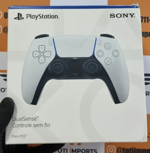 Controle Dualsense PS5 Branco Lacrado