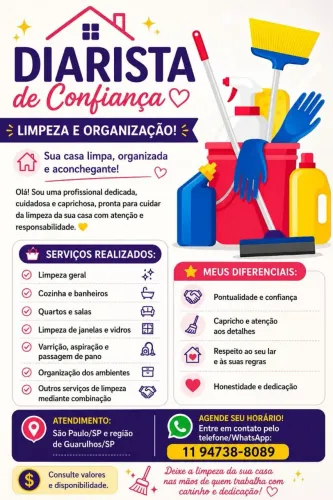 Diarista profissional
