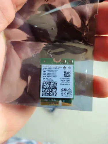 Placa de rede Wifi Notebook Intel AX201NGW