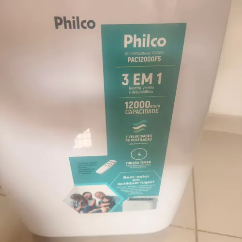 Ar condicionado portátil 12.000 BTUs, 220v