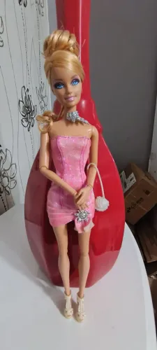 Linda Boneca Barbie style luxo troca busto