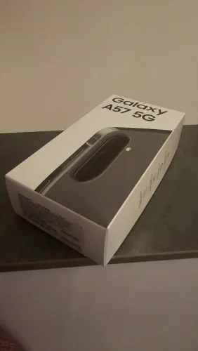 Smartphone Samsung A57 preto 128gb lacrado na caixa com garantia 1 ano