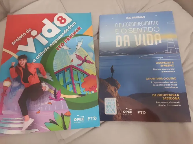Livro Projeto de Vida e atitude empreendedora 8° Ano