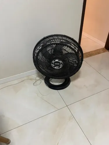 Ventilador Arno Turbo Usado Preto em exec3lente estado funcionando