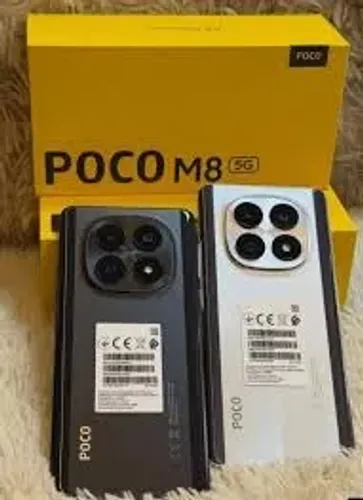POCO m8 5G 256/8 Lançamento XIAOMI Novo lacrado Original Garantia + Entrega Gratis