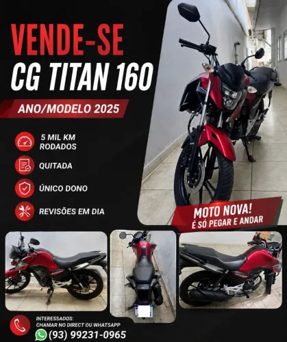 Moto CG titan 2025