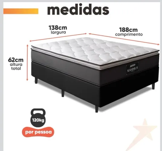 Cama viúvo nova 