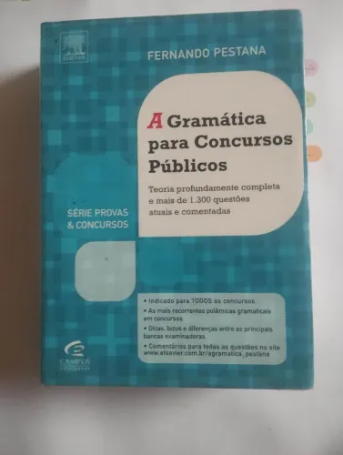 Gramática para concursos Pestana