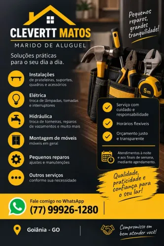 Marido de Aluguel - Pequenos Reparos e Soluções Práticas