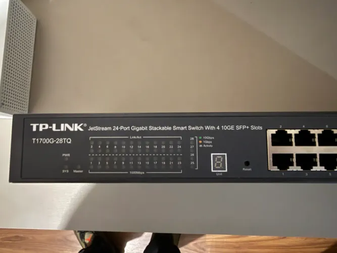Switch 24 portas tp link