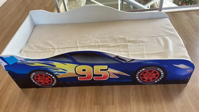 Cama Infantil carros com colchão