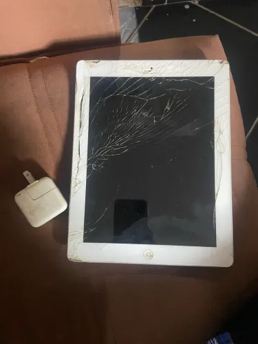 iPad para retirar peças