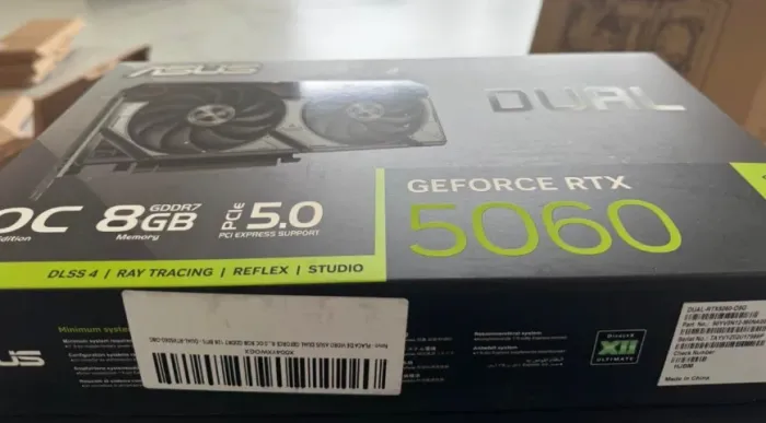 Placa Video RTX 5060 8Gb