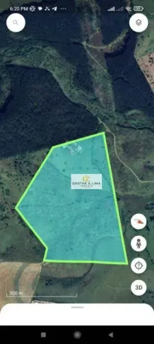 Área à venda, 510000 m² por R$ 10.200.000,00 - Aterrado - Lorena/SP