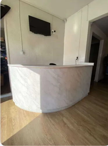 Balcão para recepção