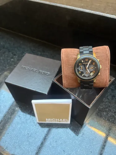 Relógio Michael Kors Original + Caixa + Manual