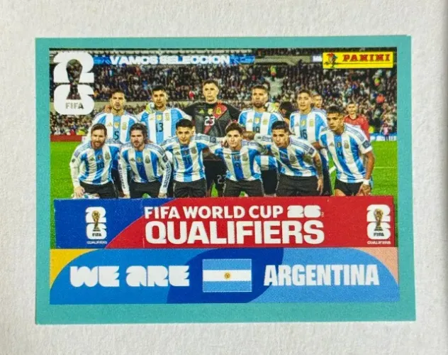 Figurinha Avulsa - Time Argentina - ARG 13 - Copa 2026