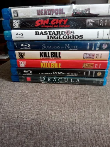 Lote de Filmes em Blu Ray Originais Raridade Excelente Qualidade!