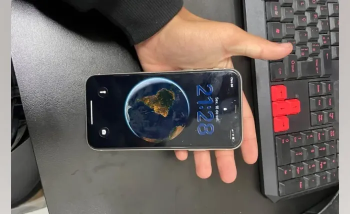 Iphone 128G Branco super conservado, perfeito estado