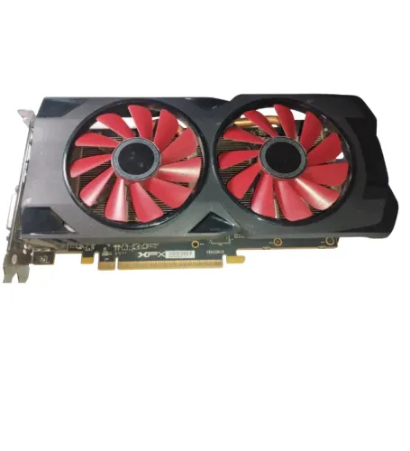 Placa de Vídeo RX 570 4GB usada XFX