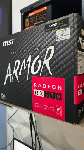 AMD RX 570 4GB PLACA DE VÍDEO
