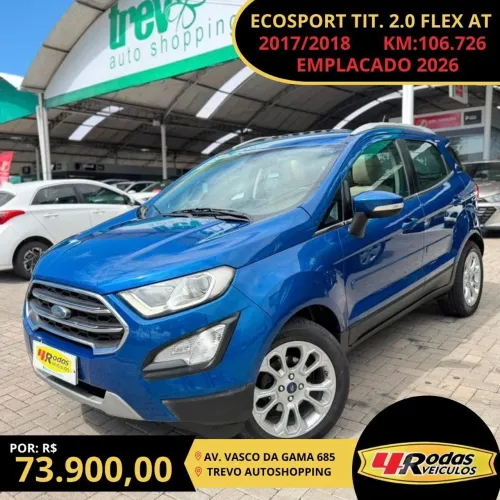 Ford Ecosport Titanium 2.0 16V Flex 5P 2018