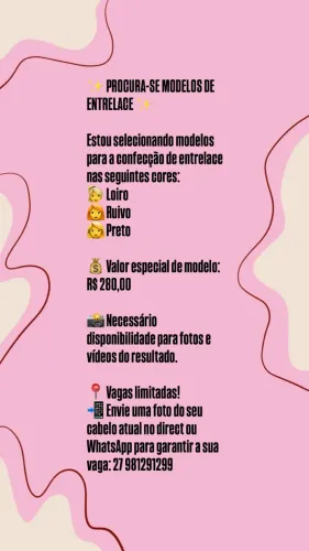 Modelo para entrelace