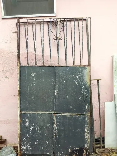 Portão de ferro garagem
