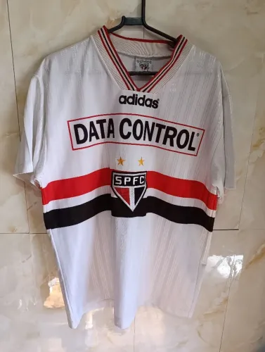 Relíquia!!! Camisa São Paulo Futebol Clube G Temporada 1997 licenciada Adidas