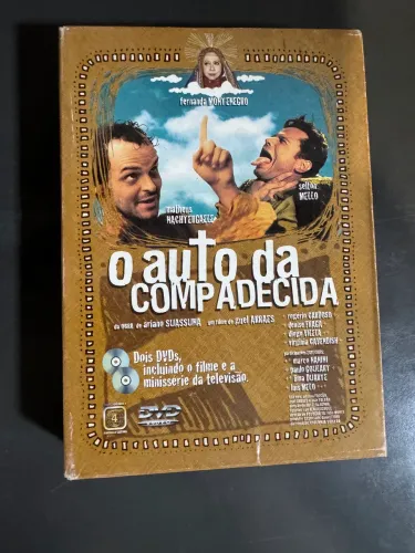 DVD Duplo de O Auto da Compadecida (edição especial )