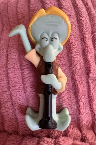 Boneco Lula Molusco Burger King 2025 Bob Esponja