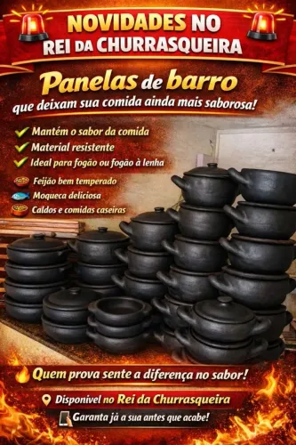 Panelas de barro
