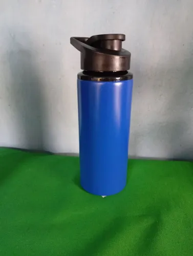 Garrafa Squeeze 600 ml Alumínio Água Acadêmia 