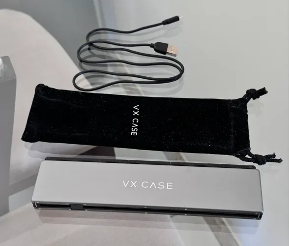 Teclado dobrável Bluetooth VX Case, ideal para celular e tablet.