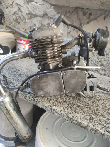 Motor 80cc + Componentes Bike Motorizada 
