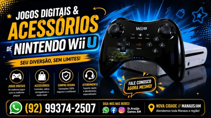 Jogos Nintendo Wiiu [Digitais]
