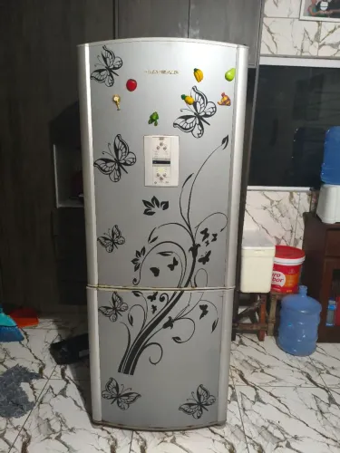 Geladeira,está com vazamento interno de gas