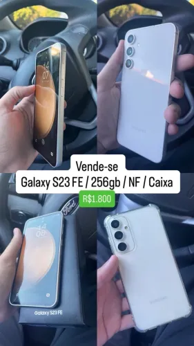 Galaxy S23 FE/ 256gb/ NF/ Caixa.