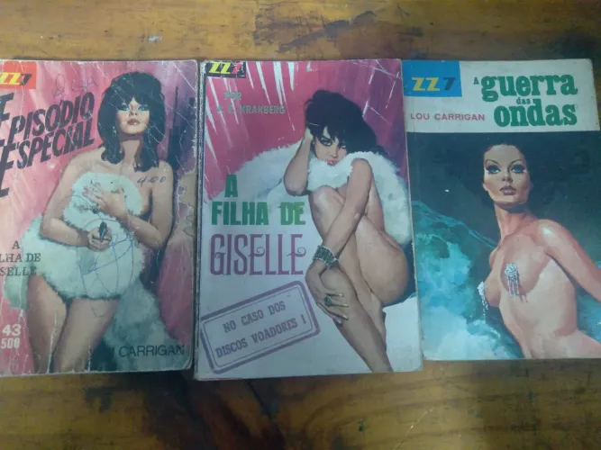 LIVRO DE BOLSO ZZ7 LOTE