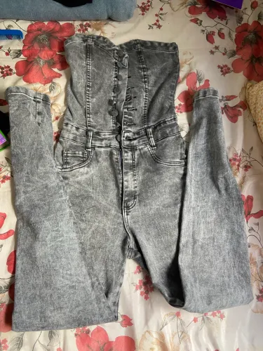 Macacão jeans 
