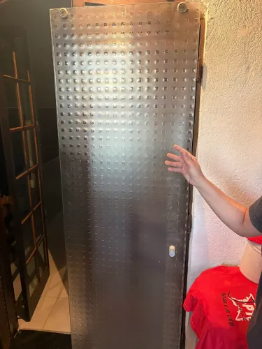 Box de vidro de canto